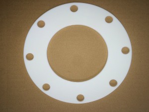 Factory Customized Plastic Ptfe Teflon Cnc Parts -
 Flange Flat PTFE Gasket – Lucky Star Seal