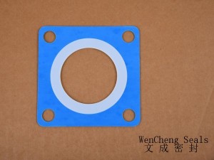 Short Lead Time for Plastic Part Pintle Cap -
 PTFE/ CNAF Gasket (Blue) – Lucky Star Seal