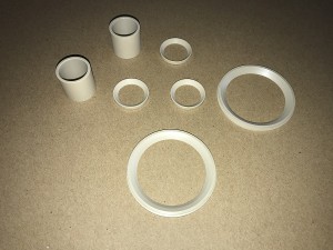Durable Self Lubrication Split Cut PEEK Piston Ring